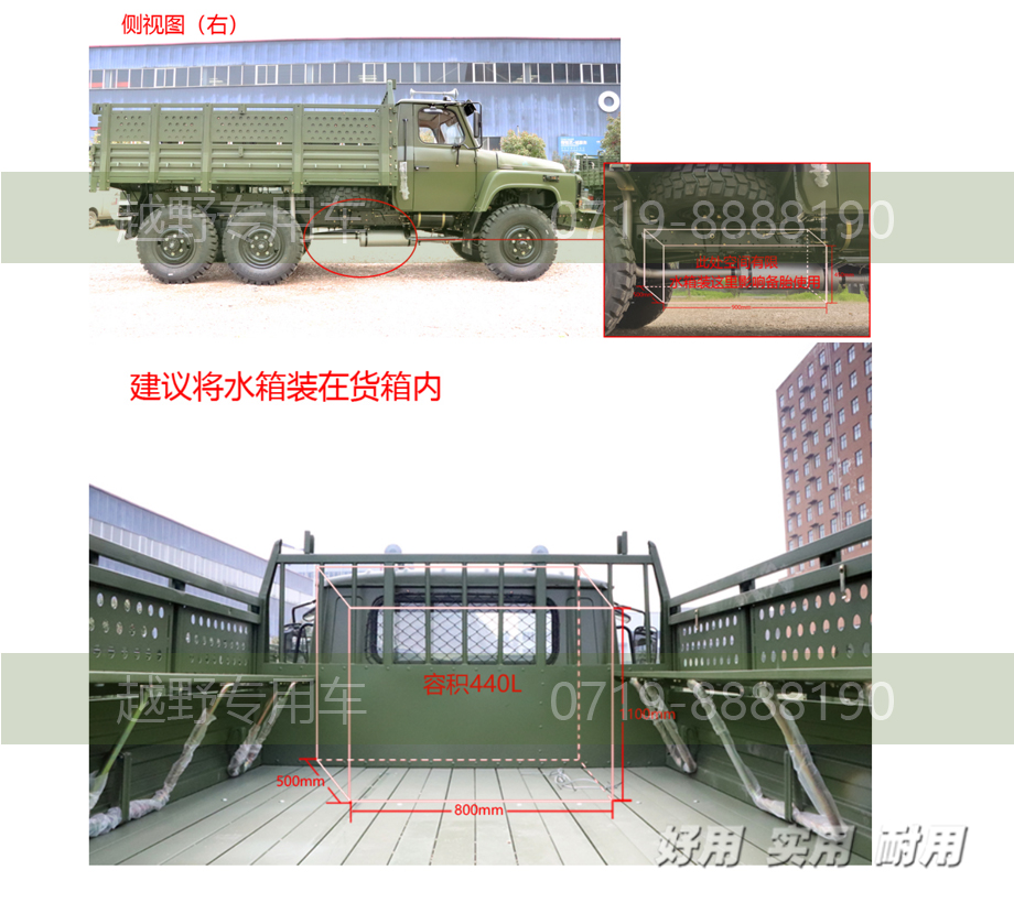 東風六驅越野卡車,EQ2082越野車,東風尖頭卡車,出口東南亞車輛,六驅卡車底盤